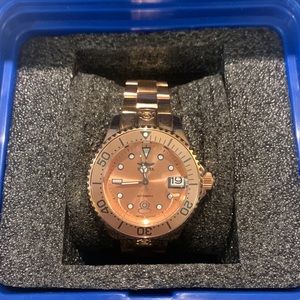 Limited Edition Invicta Rose Gold Grand Diver Watch